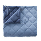 Velmora™ Down Alternative Comforter, Full/Queen - Blue, Reversible