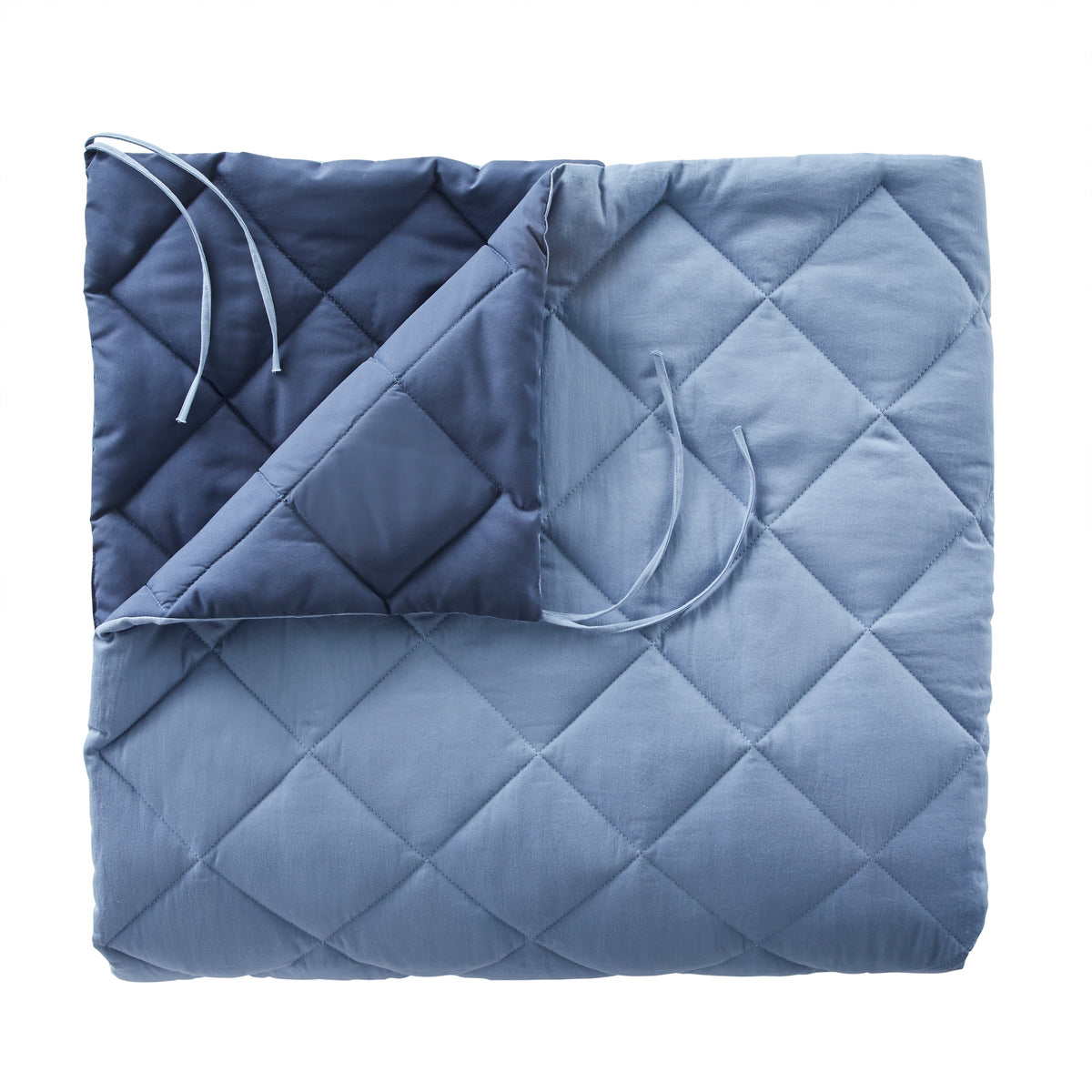 Velmora™ Down Alternative Comforter, Full/Queen - Blue, Reversible
