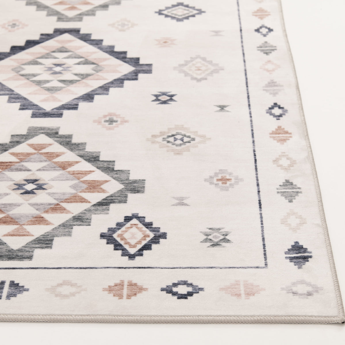 Velmora™ 4 ft x 5 ft 6 in Southwestern Faux Fur Indoor Area Rug