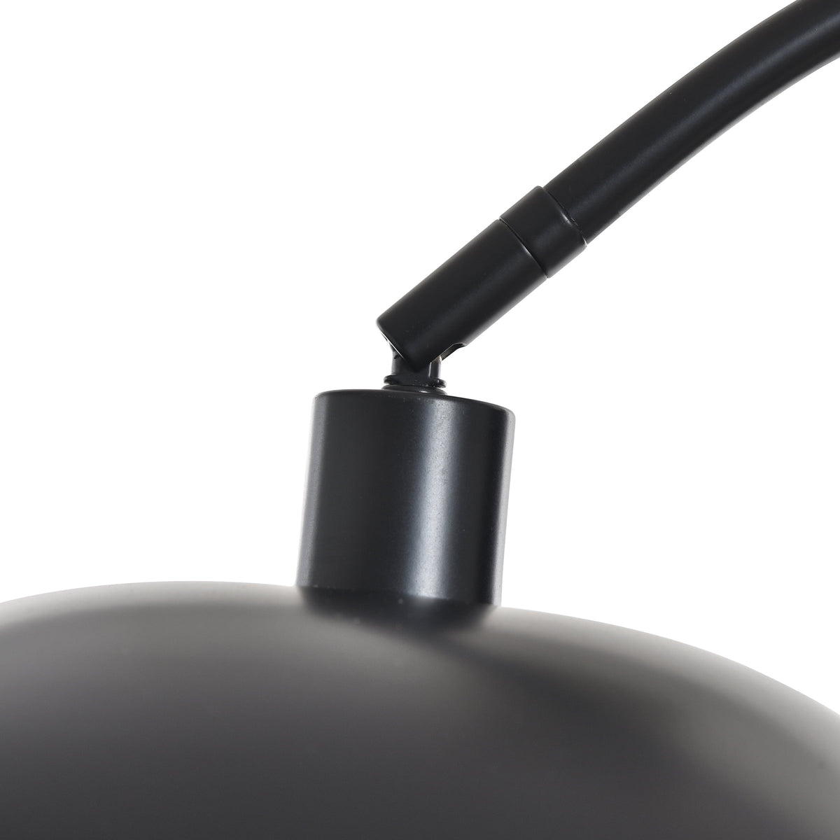 Velmora™ Black Finish Arch Dome Floor Lamp