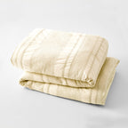 Velmora™ 3-Piece Cream Waffle Stripe Comforter Set, Full/Queen