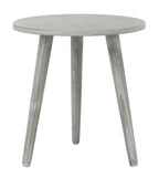 Velmora™ Orion Round 3-Leg Casual Accent Table, Slate Grey