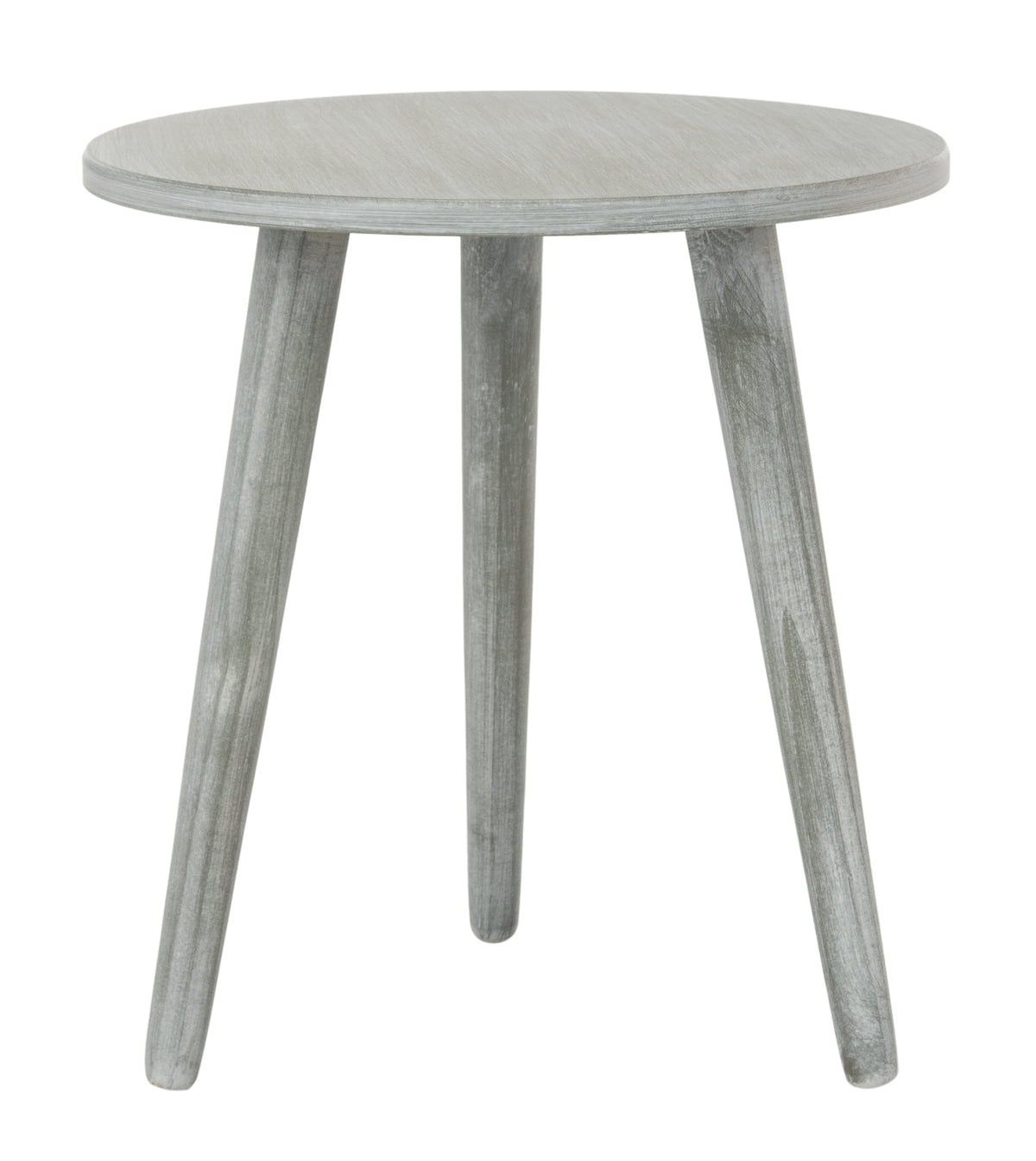 Velmora™ Orion Round 3-Leg Casual Accent Table, Slate Grey