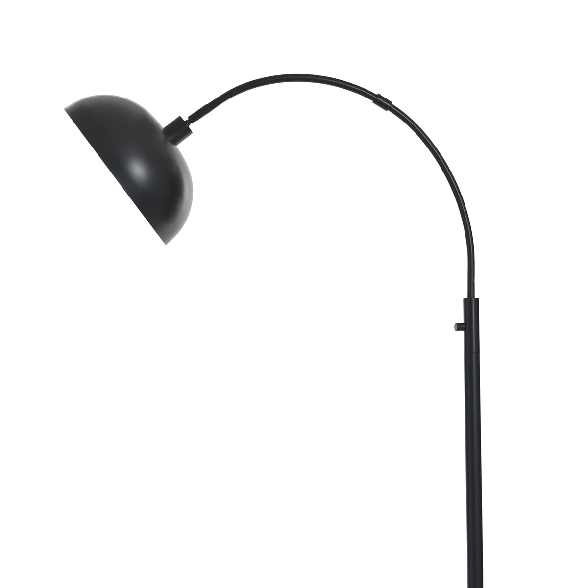 Velmora™ Black Finish Arch Dome Floor Lamp