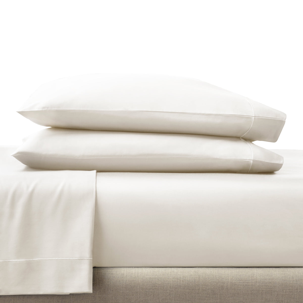 Velmora™ 4-Piece 400 Thread Count Vanilla Dream Performance Bed Sheet Set, Queen