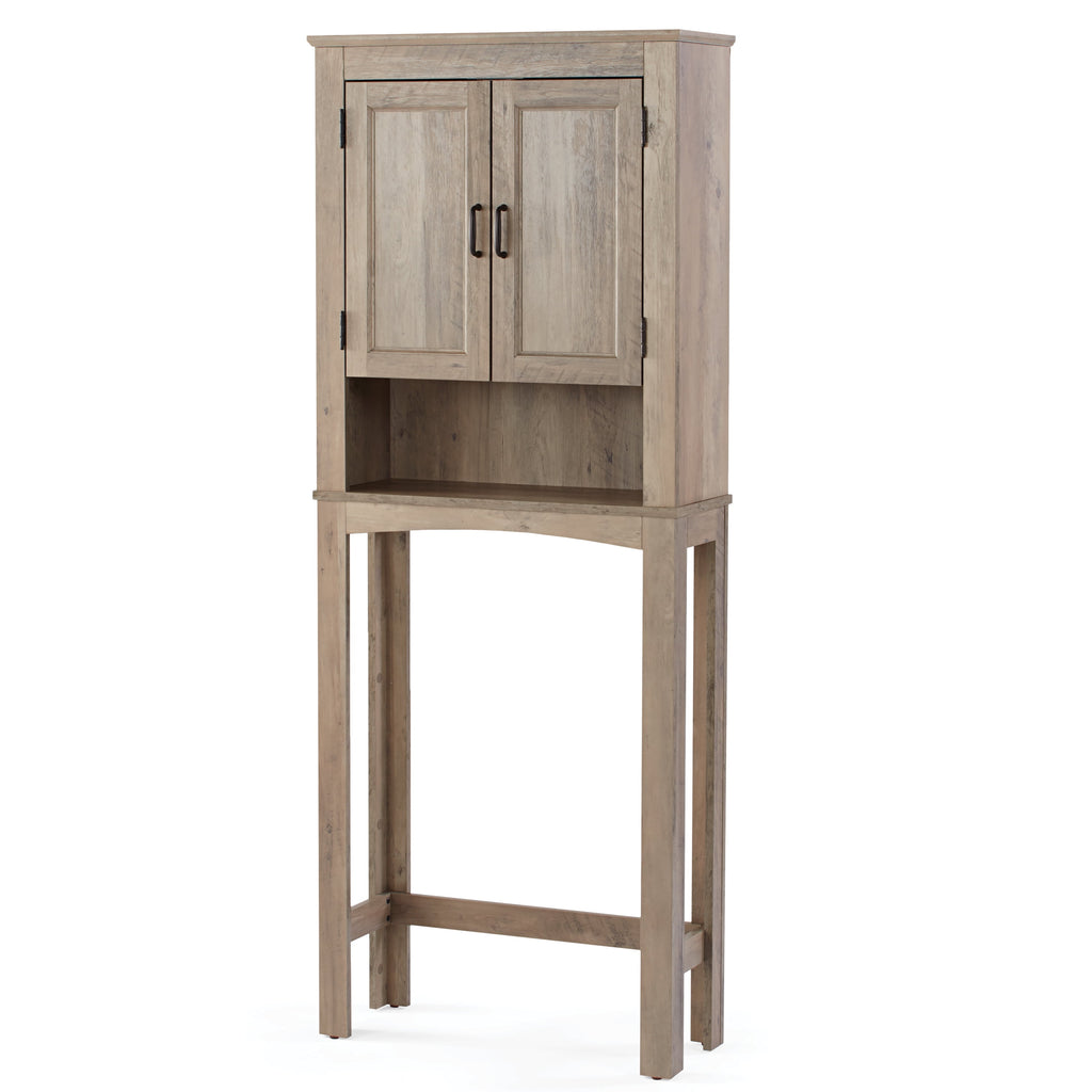 Velmora™ Over the Toilet Bathroom Storage Cabinet, Rustic Gray