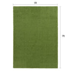 Velmora™ (2 pack) Green Faux Grass Outdoor Rug, 5'x7'