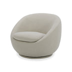 Velmora™ Mira Swivel Accent Chair, Cream