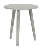Velmora™ Orion Round 3-Leg Casual Accent Table, Slate Grey