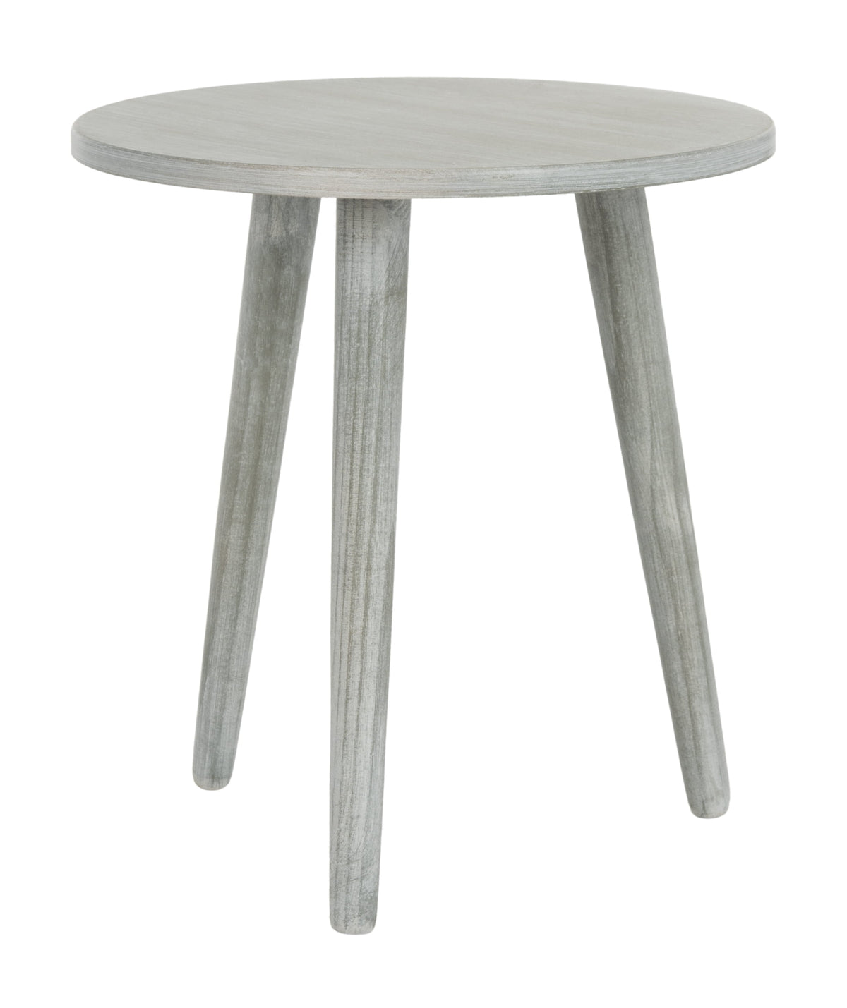 Velmora™ Orion Round 3-Leg Casual Accent Table, Slate Grey