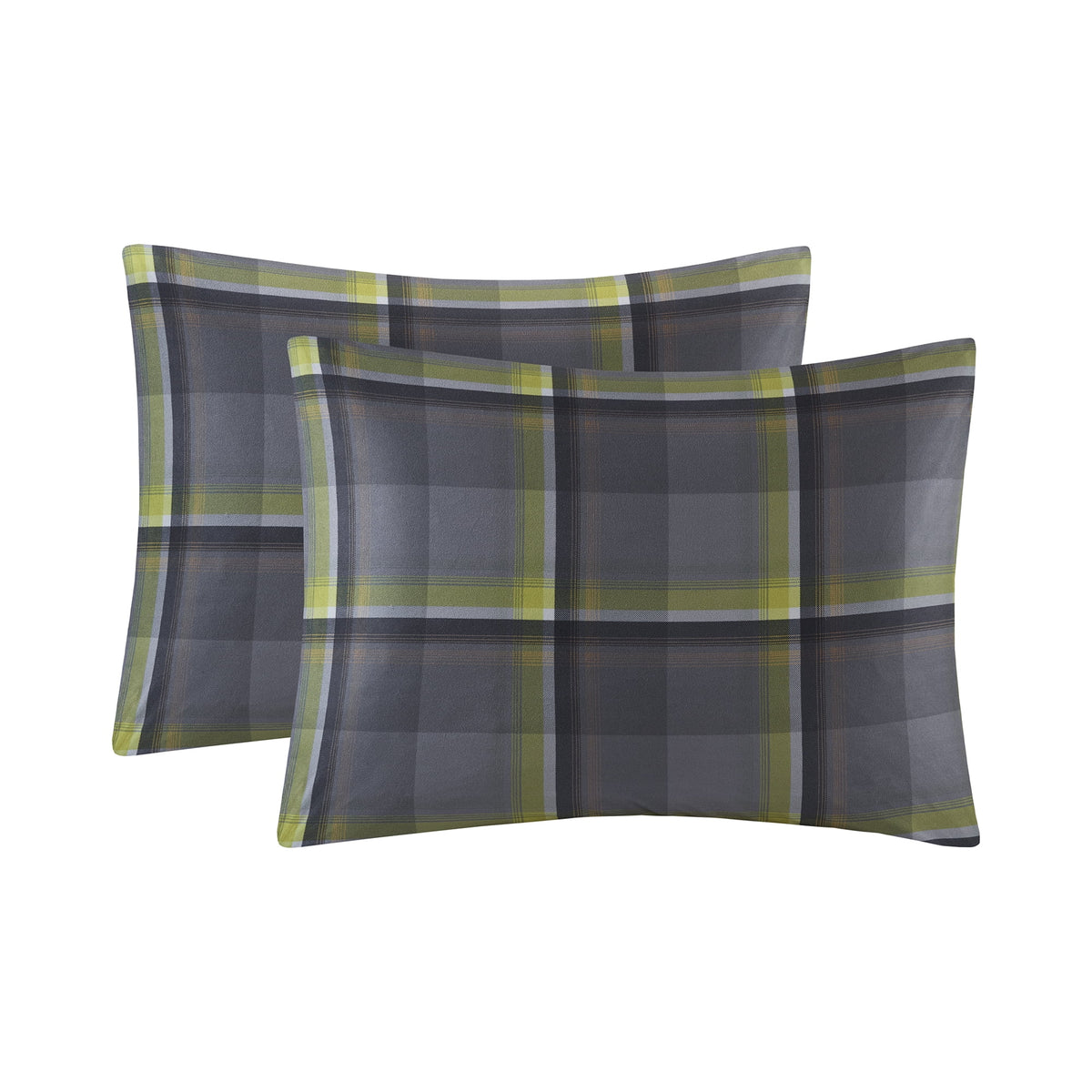 Velmora™ Western Plaid 3-Piece Green Comforter Set, Full/Queen