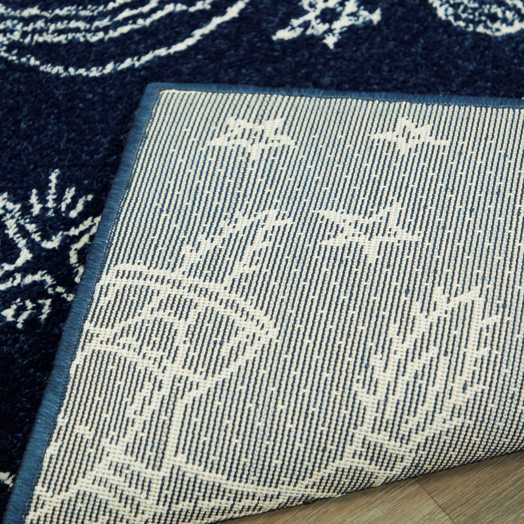 Velmora™ Navy Space Indoor Kids Rug, 4' x 5'5"