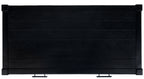 Velmora™ Filbert Solid 2 Drawer Coffee Table, Black