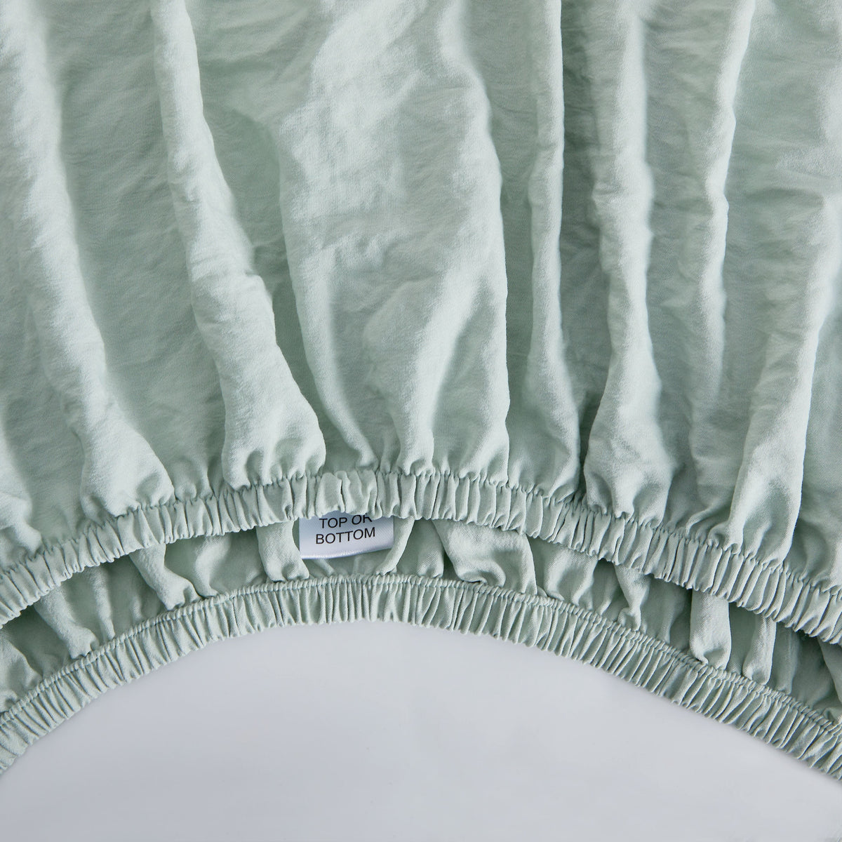 Velmora™ Washed Ultra Soft Microfiber Bed Sheet Set, King, Soft Sea, 4 Piece