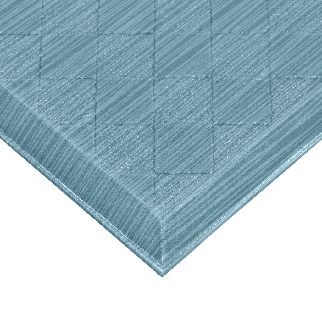 Velmora™ (2 pack) Comfort Mate D Kitchen Mat; Teal, 1.5' x 2.5'