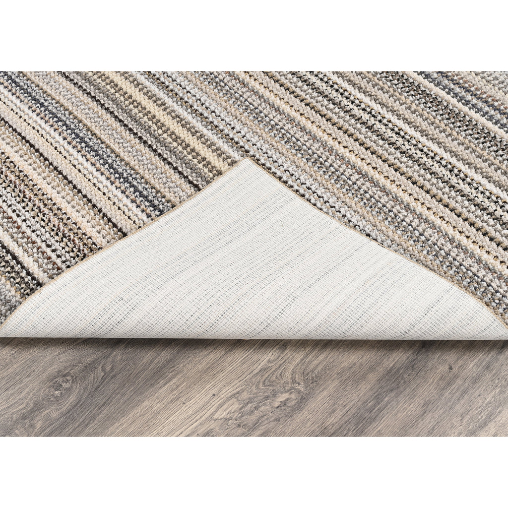 Velmora™ (4 pack) Carnival Stripe Polypropylene Indoor Area Rug, Assorted Earth Tones, 3 ft x 5 ft