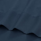 Velmora™ Super Soft Brushed Microfiber Bed Sheet Set, Blue Cove, King, 4 Piece