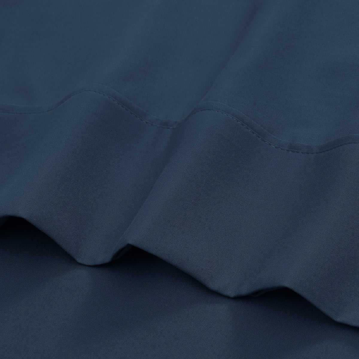 Velmora™ Super Soft Brushed Microfiber Bed Sheet Set, Blue Cove, King, 4 Piece