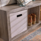Velmora™ 3 Cube Storage Organizer, Rustic Gray