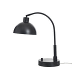Velmora™ Black Finish Arch Dome Table Lamp