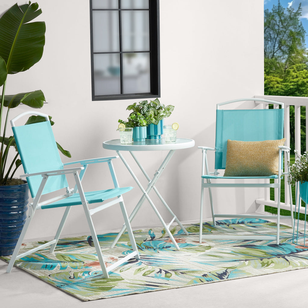 Velmora™ Albany Lane 3-Piece Bistro Set, Aqua