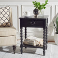 Velmora™ Athena Solid 1 Drawer Accent Table, Black
