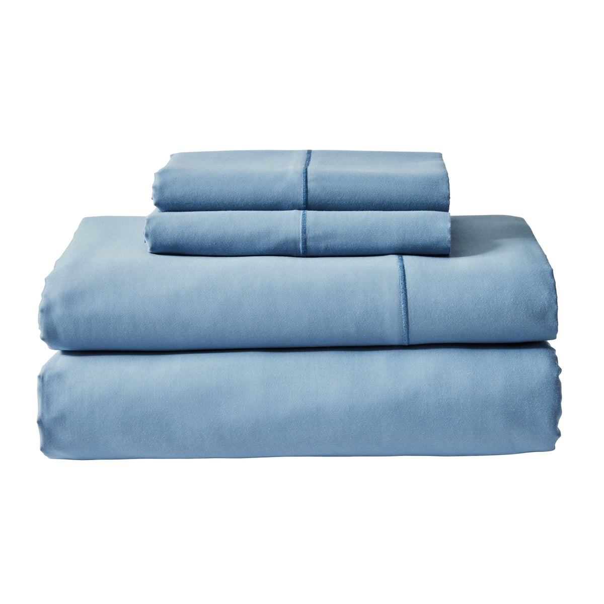 Velmora™ 4-Piece 400 Thread Count Cotton Sateen Performance Bed Sheet Set, Grey, Queen