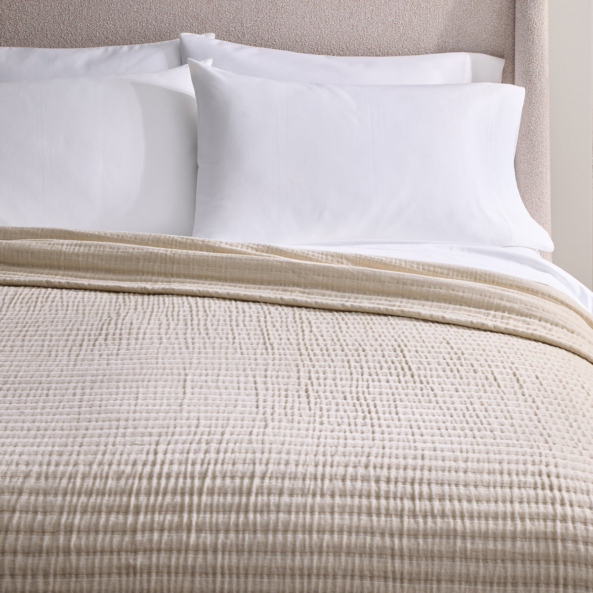 Velmora™ Chenille Gauze Bed Blanket, Violet Gem, King Size, 90 x 108 in