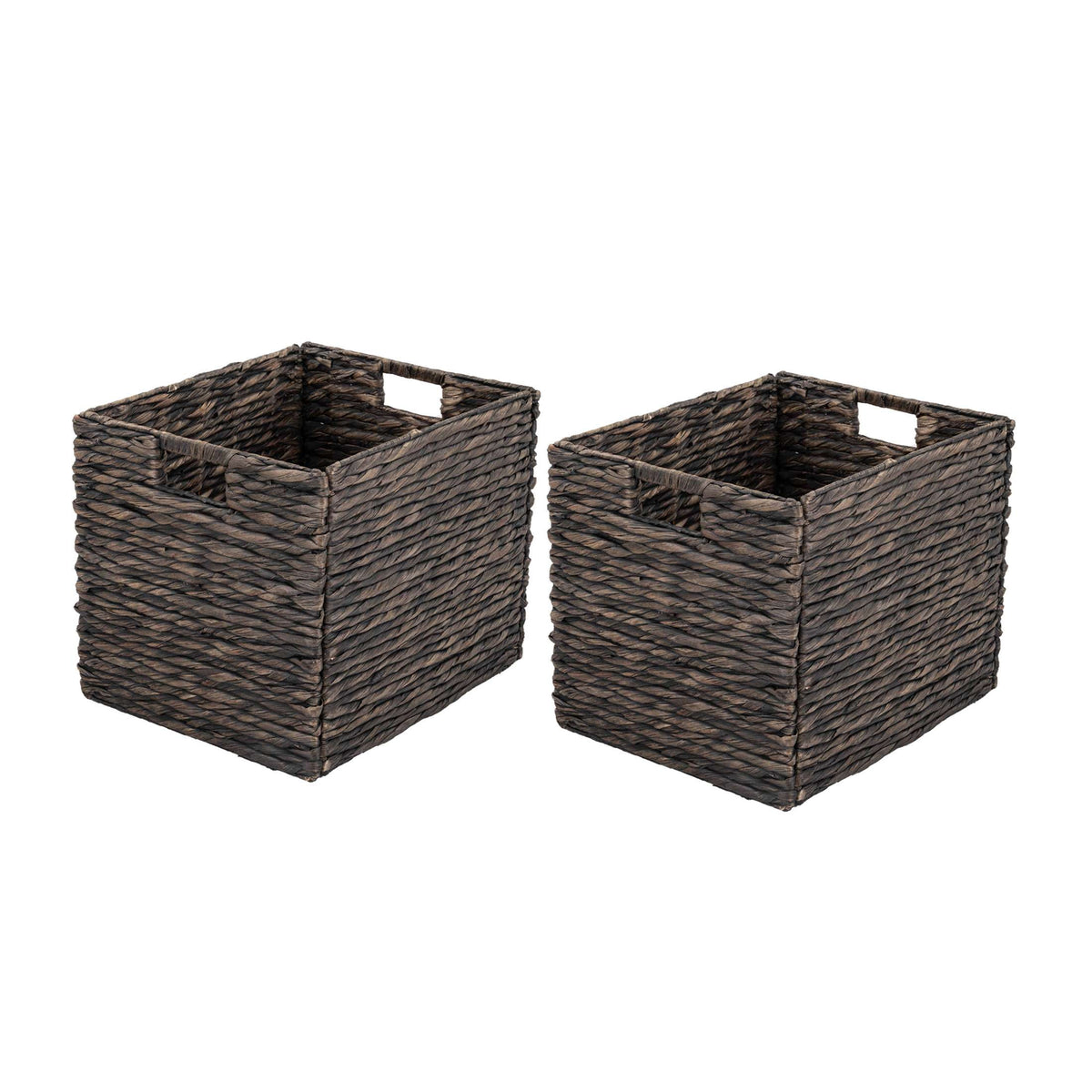 Velmora™ Fabric Cube Storage Bins, Natural, 2 Pack