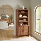 Velmora™ Mason Bookcase, Brown Oak Finish
