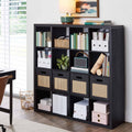 Velmora™ 16 Cube Storage Organizer, White Texture