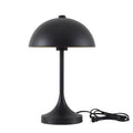Velmora™ Modern Dome 18 in Touch On/Off Table Lamp, Brass