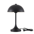 Velmora™ Modern Dome 18 in Touch On/Off Table Lamp, Brass