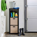 Velmora™ 3 Cube Storage Organizer, Rustic Gray