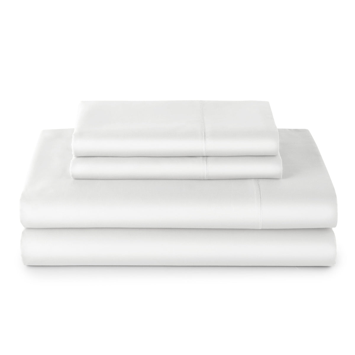 Velmora™ 4-Piece 400 Thread Count Vanilla Dream Performance Bed Sheet Set, Queen