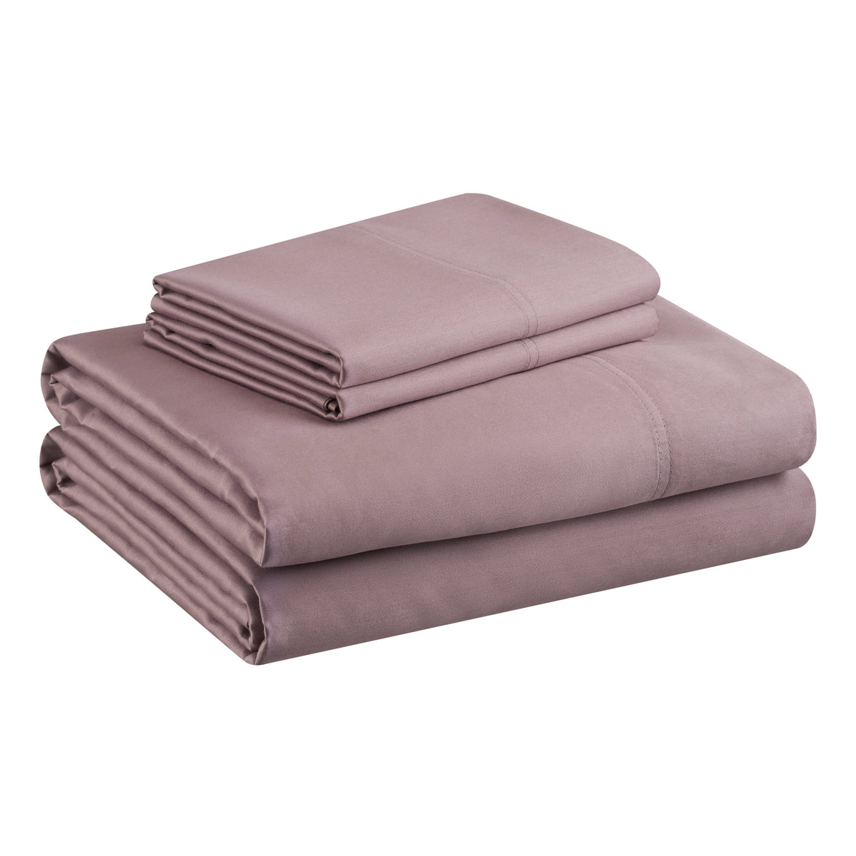 Velmora™ 300 Thread Count 100% Cotton Wrinkle Resistant Sheet Set, Full Soot Grey