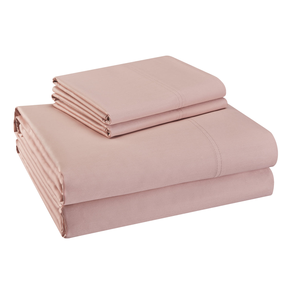 Velmora™ 300 Thread Count 100% Cotton Wrinkle Resistant Sheet Set, Full Soot Grey