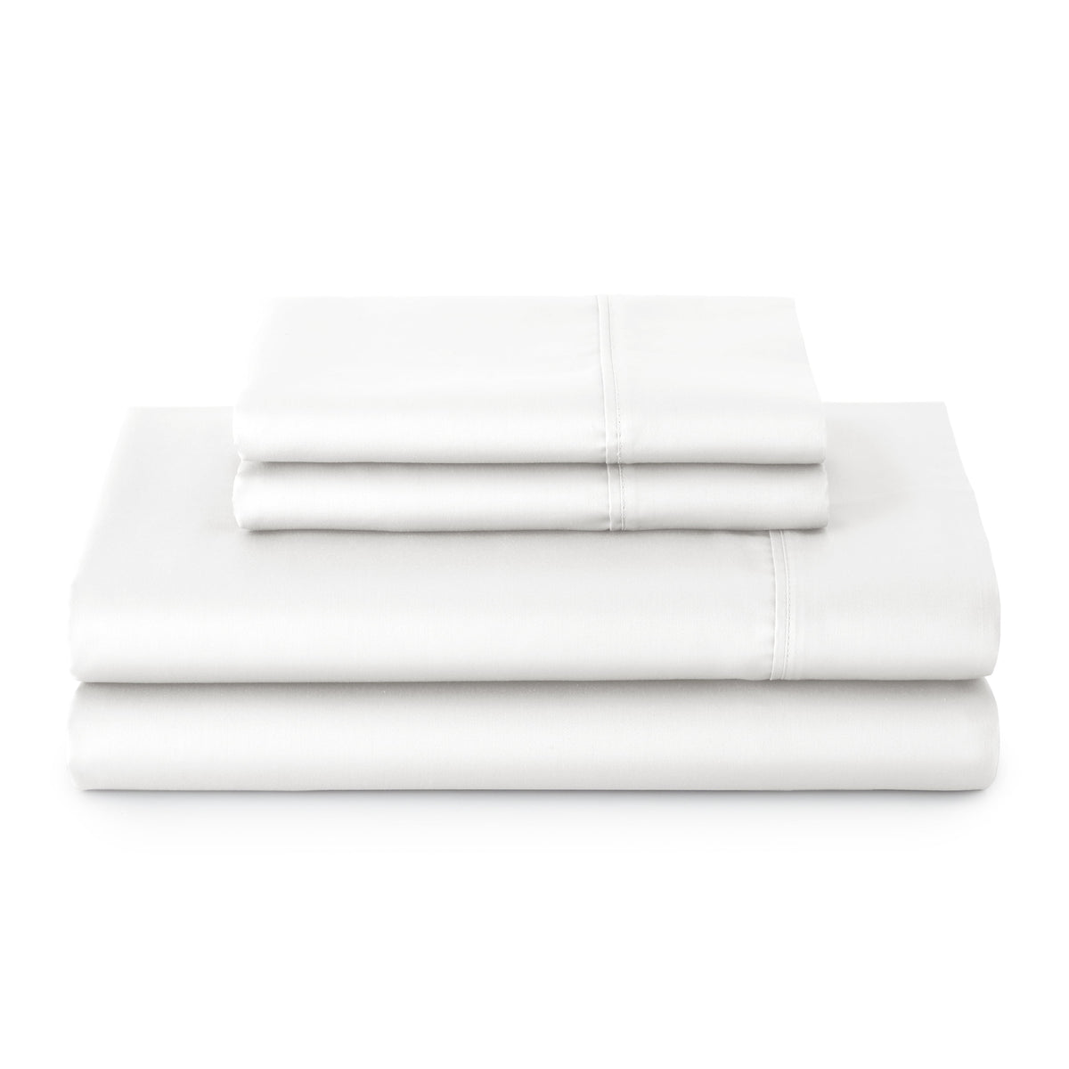Velmora™ 4-Piece 300 Thread Count Bashful Blooms Cool Cotton Sateen Bed Sheet Set, Queen - Deep Pocket