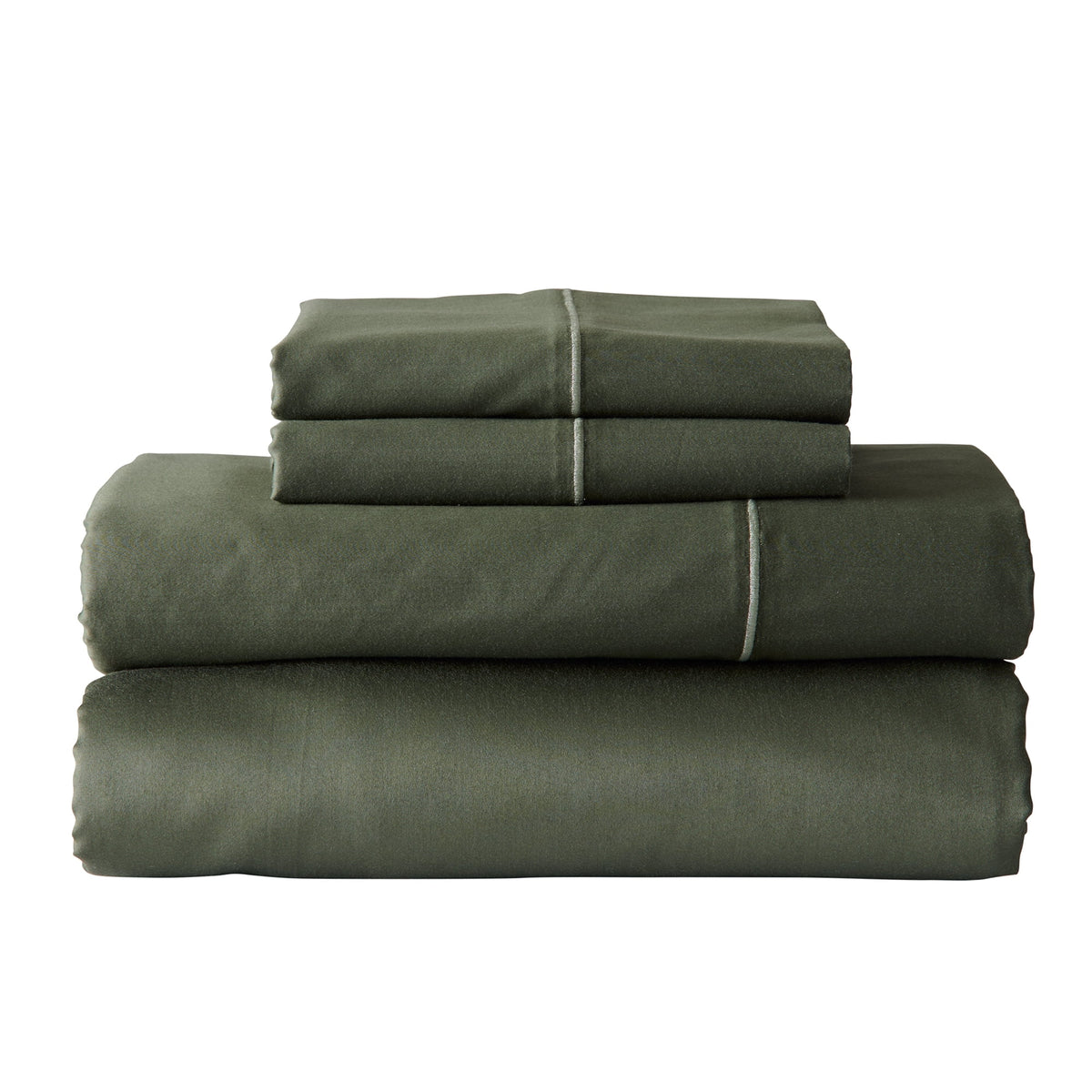 Velmora™ 4-Piece 300 Thread Count Bashful Blooms Cool Cotton Sateen Bed Sheet Set, Queen - Deep Pocket