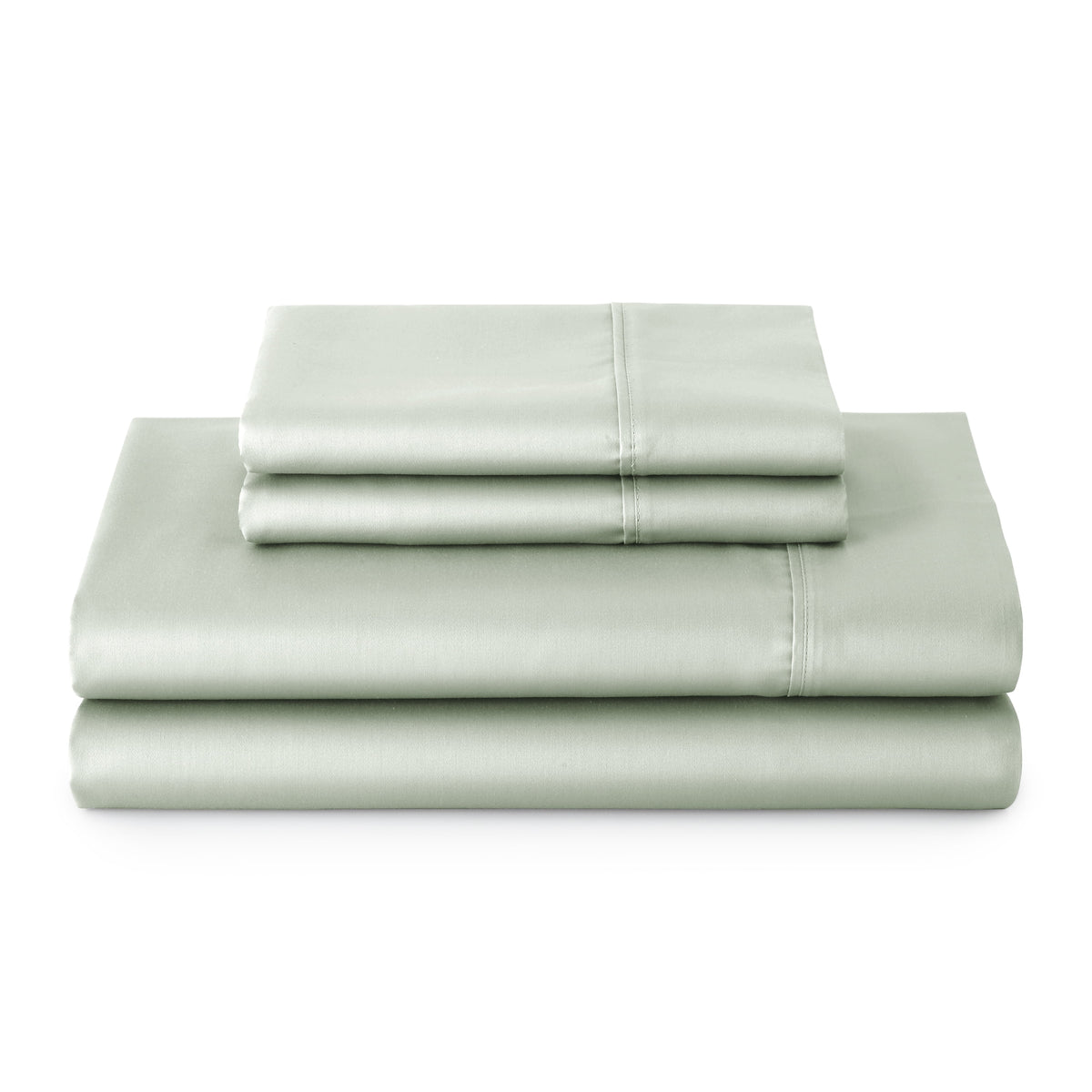 Velmora™ 4-Piece 300 Thread Count Bashful Blooms Cool Cotton Sateen Bed Sheet Set, Queen - Deep Pocket