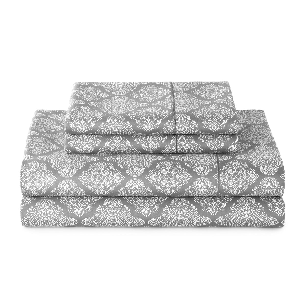 Velmora™ 4-Piece 400 Thread Count Vanilla Dream Performance Bed Sheet Set, Queen