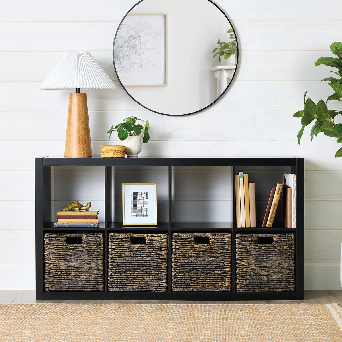 Velmora™ 8 Cube Storage Organizer, Textured White