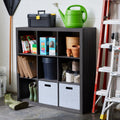 Velmora™ 9 Cube Storage Organizer, Solid Black