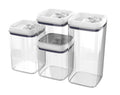 Velmora™ Flip-Tite 4-Pack Square Food Storage Container Set