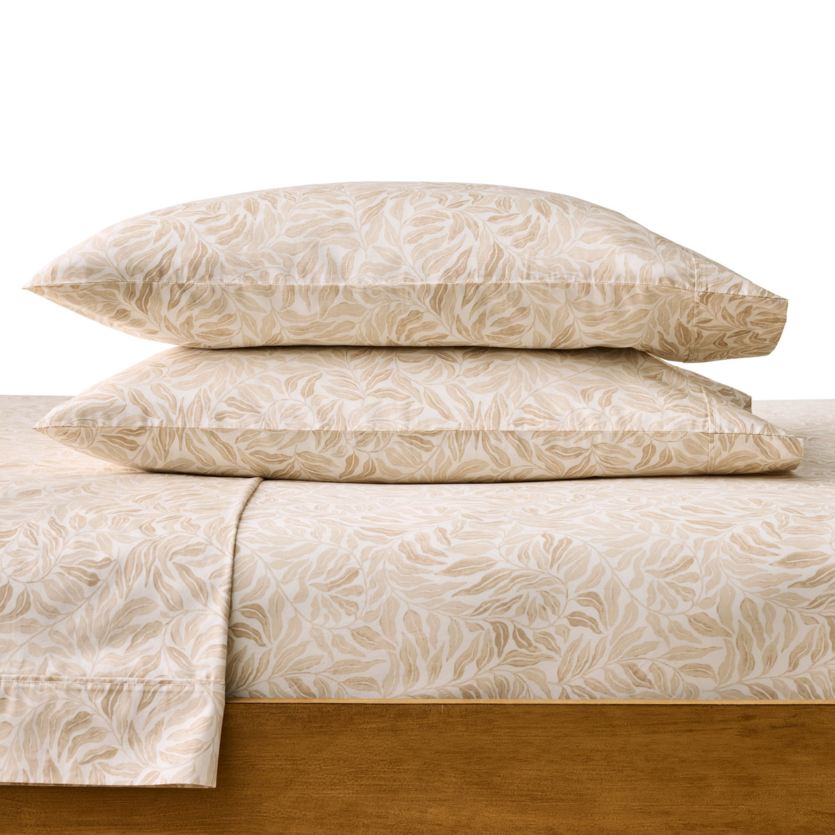 Velmora™ Cool & Crisp 300 Thread Count Cotton Percale Bed Sheet Set, Ziggy Geo Print Gray, Twin