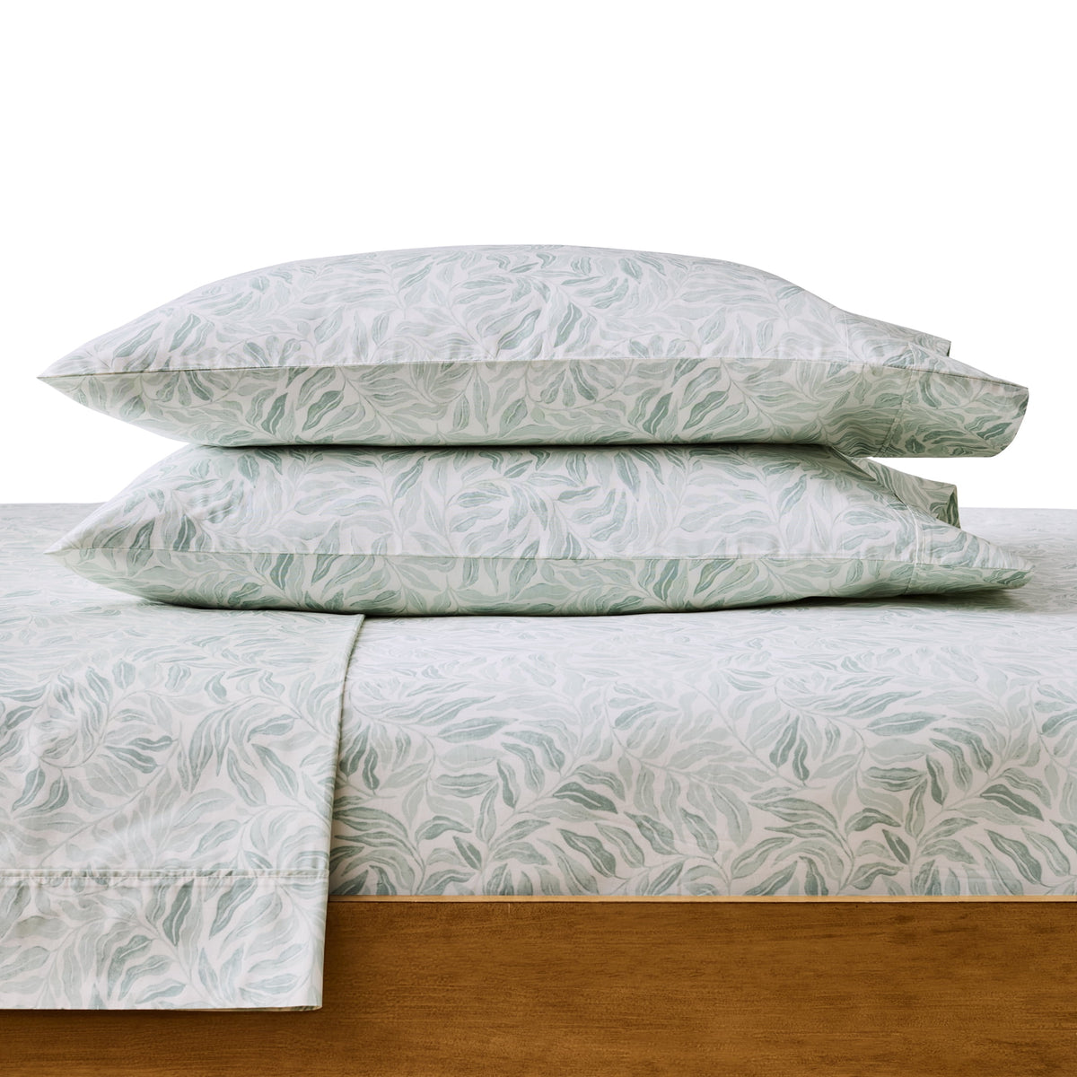 Velmora™ Cool & Crisp 300 Thread Count Cotton Percale Bed Sheet Set, Ziggy Geo Print Gray, Twin