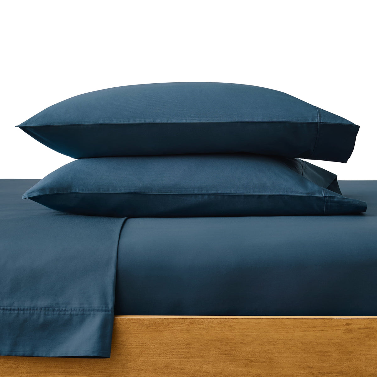 Velmora™ Cool & Crisp 300 Thread Count Cotton Percale Bed Sheet Set, Ziggy Geo Print Gray, Twin