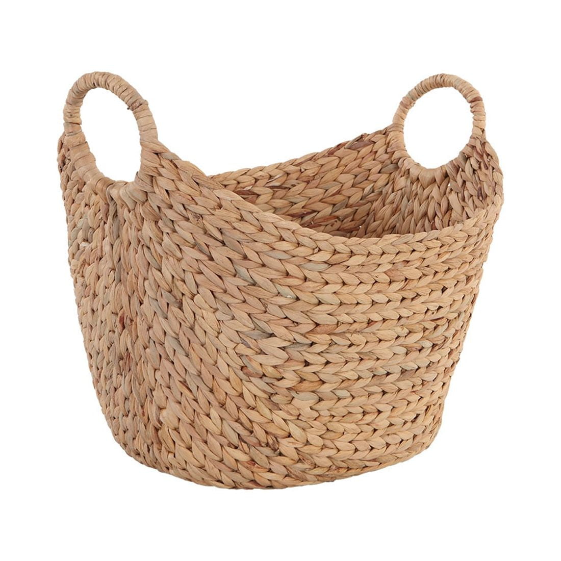 Velmora™ Extra Large Natural Water Hyacinth Boat Decorative Storage Basket