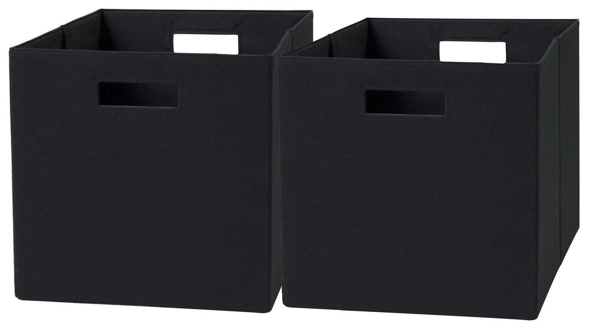 Velmora™ Fabric Cube Storage Bins, Natural, 2 Pack