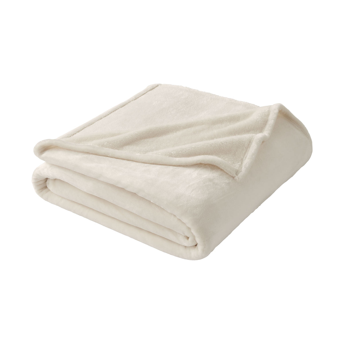Velmora™ Silver Luxury Velvet Plush Blanket, King Bedding